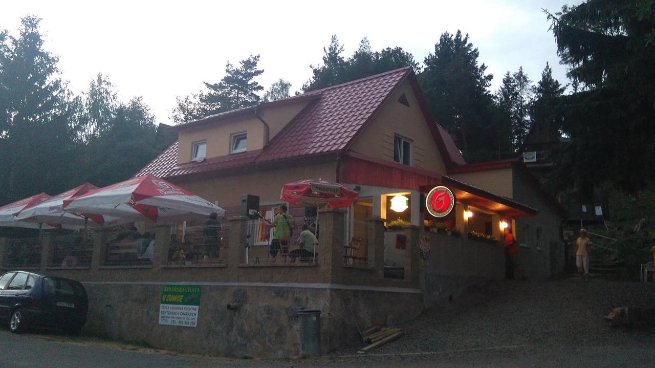 Rybarska Chata U Sumce Stribro Bagian luar foto